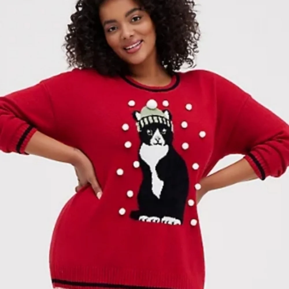 NWT TORRID COZY CAT SWEATER